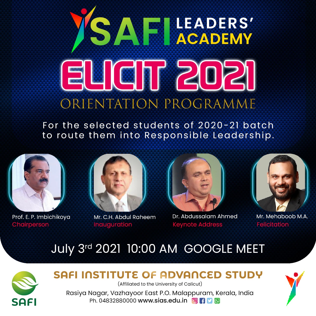 Safi Institute of Advanced Study (SIAS)