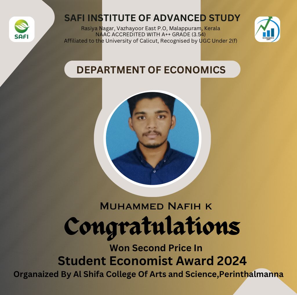 Saify Student Safi Institute of Advanced Study (SIAS)